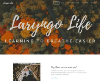 Laryngolife.com(Laryngo Life) Screenshot