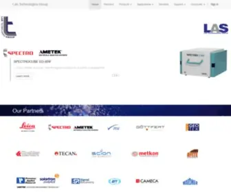 Las-ME.com(Laboratory Automation Services Middle East FZ) Screenshot