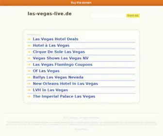 Las-Vegas-Live.de(Las Vegas) Screenshot