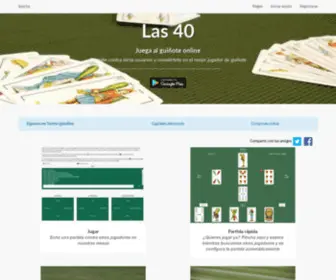 Las40.es(Jugar) Screenshot