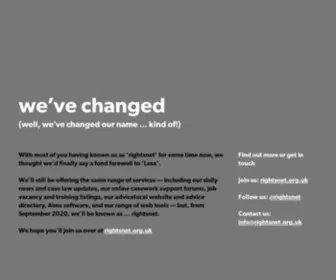 Lasa.org.uk(We’ve) Screenshot