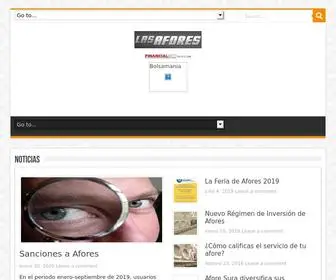 Lasafores.com.mx(Las Afores) Screenshot