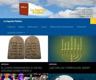 Lasagradapalabra.org(La Sagrada Palabra) Screenshot