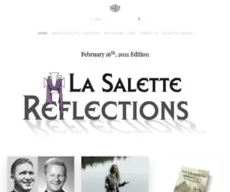 Lasalette.org(La Salette Missionaries) Screenshot