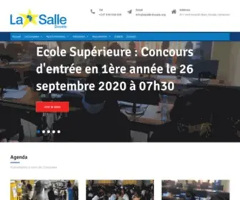 Lasalle-Douala.org(Ensemble, construisons votre avenir) Screenshot