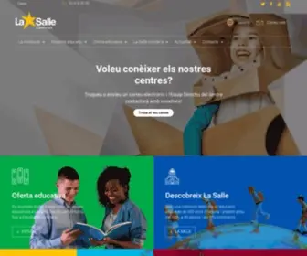 Lasalle.cat(La Salle Catalunya) Screenshot