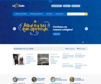Lasalle.org.br(Rede la salle) Screenshot