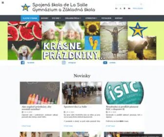 Lasalle.sk Screenshot