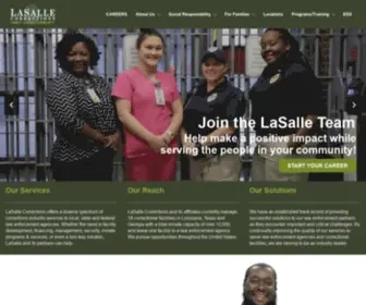 Lasallecorrections.com(LaSalle Corrections) Screenshot