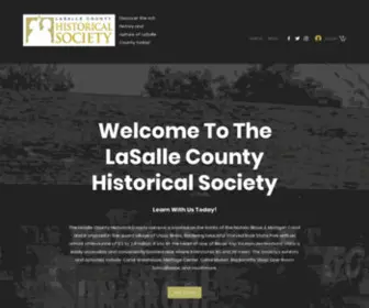 Lasallecountyhistoricalsociety.org(Museum Burgoo History) Screenshot