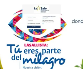 Lasalledigital.edu.ec(Distrito lasallista norandino) Screenshot