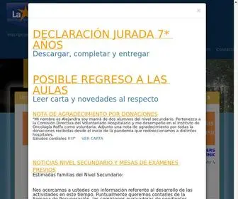 Lasallesm.com.ar(Instituto) Screenshot