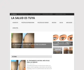 Lasaludestuya.info(La Salud es Tuya) Screenshot