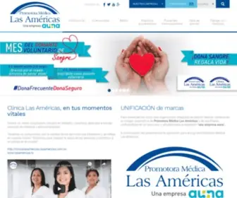 Lasamericas.com.co(Lasamericas) Screenshot