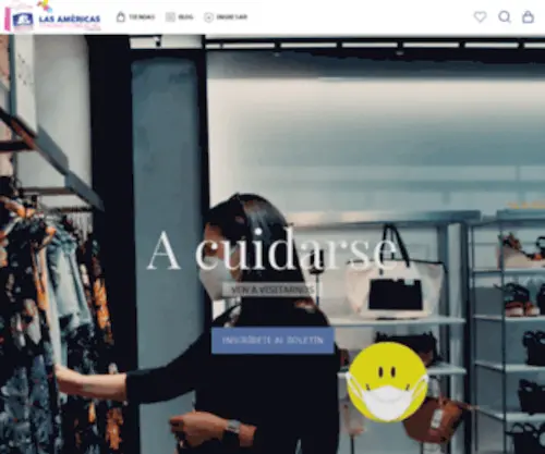 Lasamericascentrocomercial.com.mx(Las Americas Centro Comercial) Screenshot