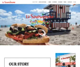 Lasandwicherie.com(Best food ever) Screenshot