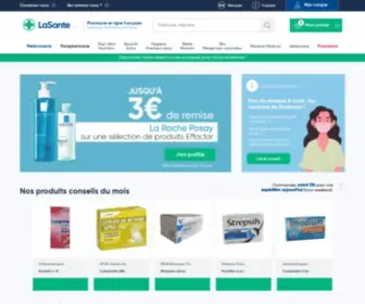 Lasante.net(Pharmacie en ligne ET Parapharmacie) Screenshot