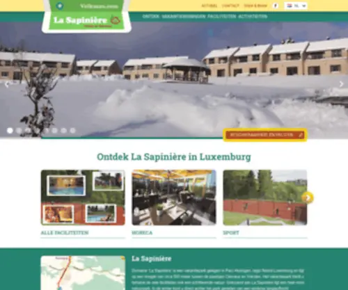 Lasapiniere.lu(Domaine La Sapinière) Screenshot