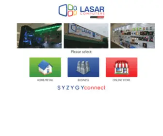 Lasar.com.au(Lasar Computers) Screenshot