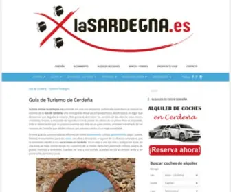 Lasardegna.es(Cerdeña) Screenshot