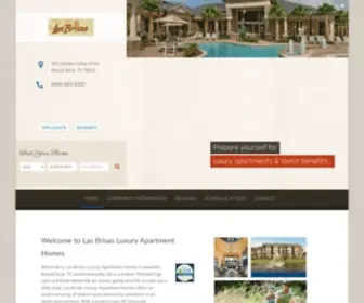Lasbrisasroundrock.com(Las Brisas Apartment Homes) Screenshot