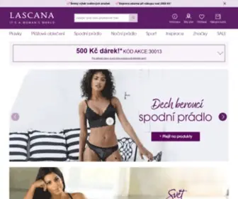 Lascana-Shop.cz(Vyberte si nové spodní prádlo a plavky od LASCANA) Screenshot