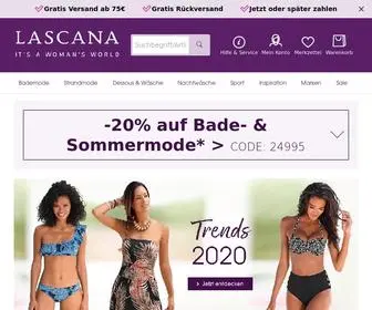 Lascana.at(Bademode, Unterwäsche & Lingerie online kaufen) Screenshot