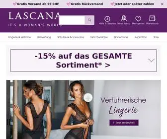 Lascana.ch(Bademode, Unterwäsche & Lingerie online kaufen) Screenshot