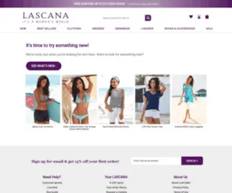 Lascana.com.cn(Lascana奢侈内衣品牌) Screenshot