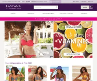 Lascana.fr(Maillots) Screenshot