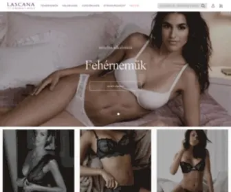 Lascana.hu(Csodálatos fehérnemű és bikini választék a lascana oldalán) Screenshot