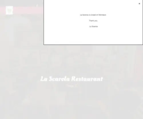 Lascarola.com(La scarola) Screenshot
