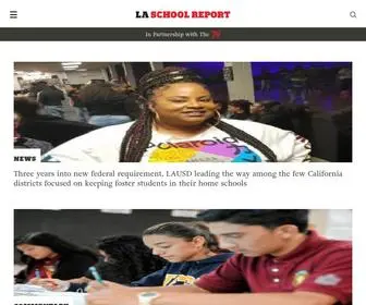 Laschoolreport.com(What's Really Going on Inside LAUSD (Los Angeles Unified School District)) Screenshot