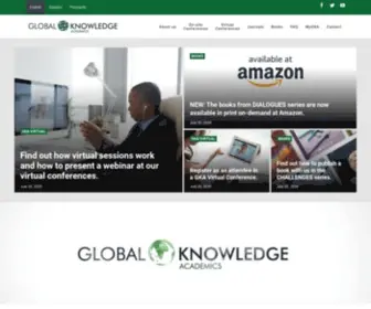 Lascienciassociales.com(Global Knowledge Academics) Screenshot