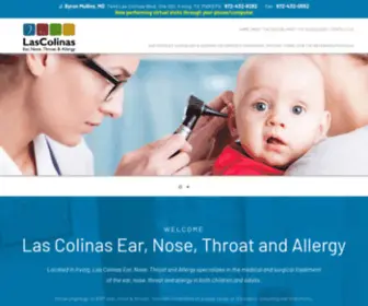 Lascolinasentallergy.com(Las Colinas) Screenshot