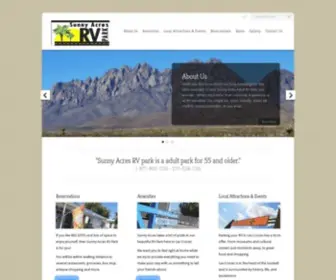 LascrucesrvPark.com(Las Cruces RV Park) Screenshot