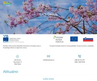 Lasdrava.si(LAS DRAVA) Screenshot