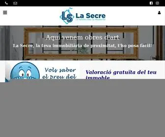 Lasecre.es(La Secre) Screenshot