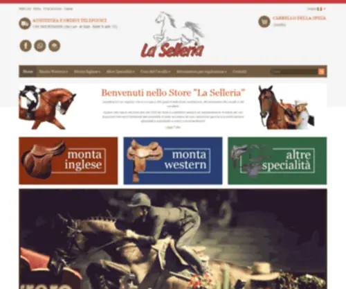 Laselleria.it(La Selleria) Screenshot