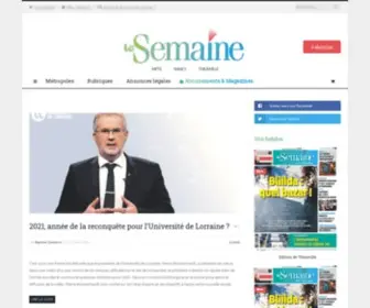 Lasemaine.fr(La Semaine) Screenshot