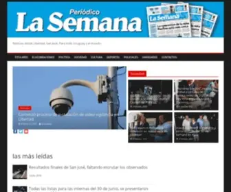 Lasemana.com.uy(Noticias desde Libertad) Screenshot