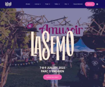 Lasemo.be(LaSemo 2013) Screenshot