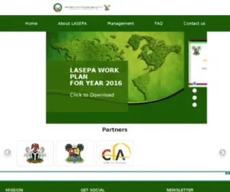 Lasepa.gov.ng(Executive Team) Screenshot