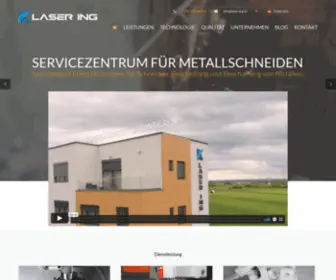 Laser-ING.at(Servicezentrum für Metallschneiden) Screenshot