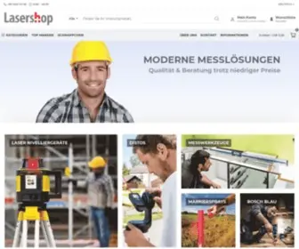 Laser-Shop.com(Lasershop Schweiz für Rotationslaser) Screenshot