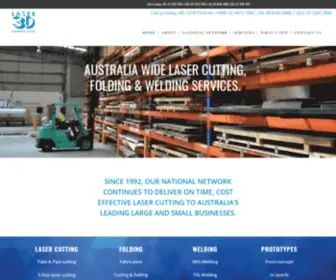 Laser3D.com.au(Australia Laser Cutting) Screenshot