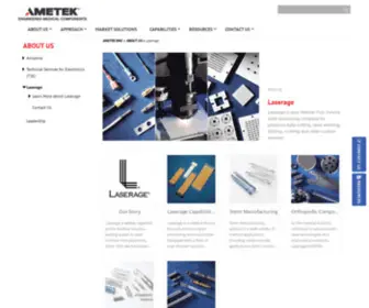 Laserage.com($name) Screenshot