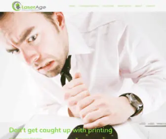 Laserage.on.ca(Managed Print Service Experts) Screenshot