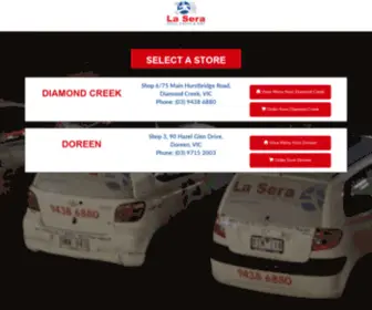 Laserapizza.com(La Sera Pizza Pasta & Ribs) Screenshot