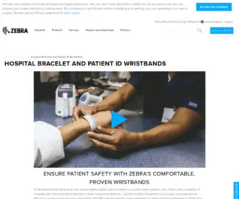 Laserband.co.uk(Hospital Bracelets and Patient ID Wristbands) Screenshot